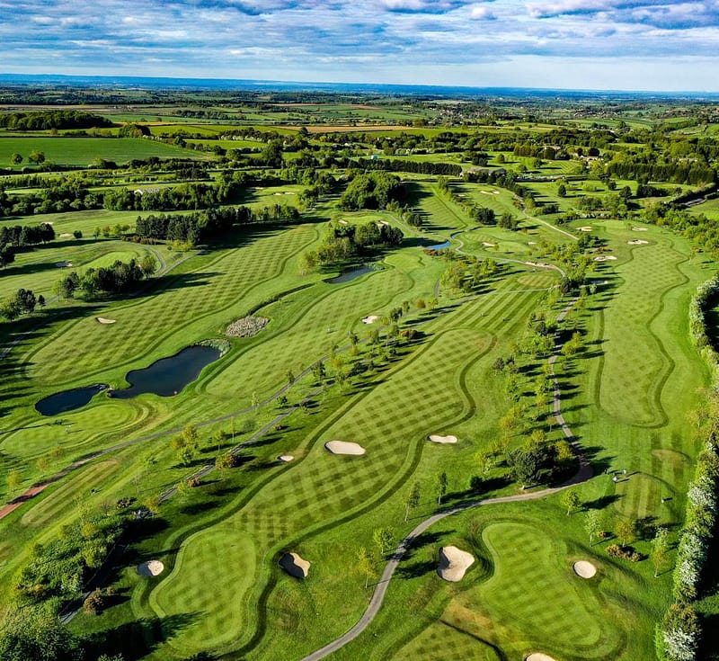 leeds golf centre aerial wiev