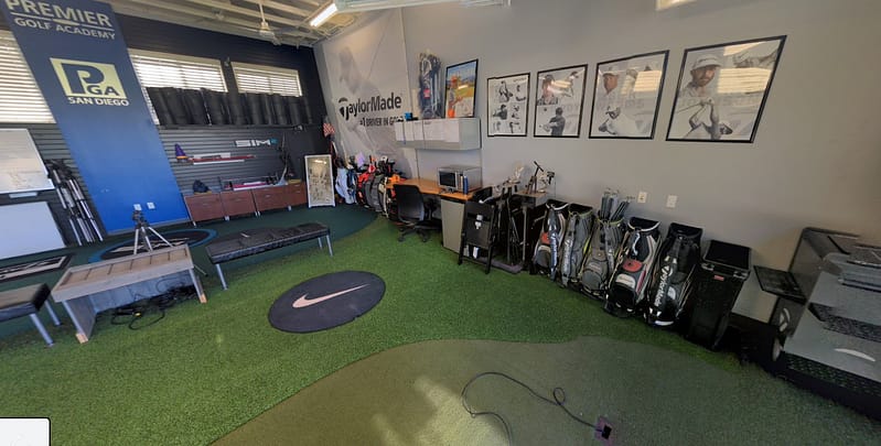 Premier Golf Academy indoor training